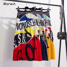 ^#Cheap Marwin 2019 New-Coming Summer Printing Cartoon Letter Pattern High Street Europen Style Women Skirts Party Holiday High Elastic ^#Cheap Marwin 2019 New-Coming Summer Printing Cartoon Letter Pattern High Street Europen Style Women Skirts Party Holiday High Elastic