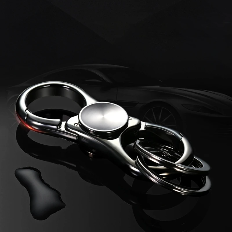 Fidget Spinner Hand Spinner Metal EDC Blue Car Key Chain Pendant Key Ring Handspinner Antistress Toys 2 Fidget Spinner Hand Spinner Metal EDC Blue Car Key Chain Pendant Key Ring Handspinner Antistress Toys 2