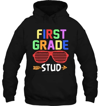 

First Grade Stud Women Streetwear men women Hoodies Sweatshirts
