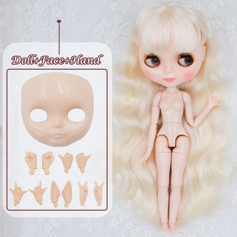 FHNBL12 Neo Blyth кукла NBL Заказная блестящее лицо, 1/6 BJD шарнирная кукла Ob24 кукла Blyth для девочки, игрушки для детей FHNBL23 - Цвет: FHNBL12