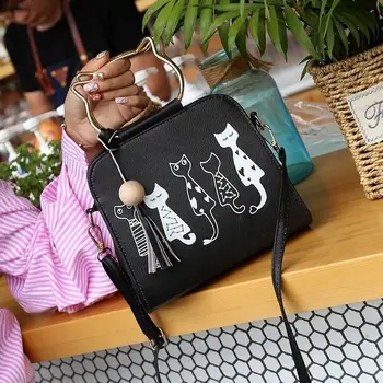 

New Style Bag Shoulder Bag Student Korean-style College Style Fashion Trendy Bag Cool Hand Cute Hipster