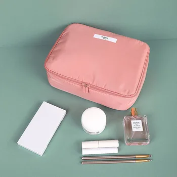 

New High Quality Women's Cosmetic Bag High capacity Portable Multi-function Cosmetics Storage Bag Travel Toiletries Organizer