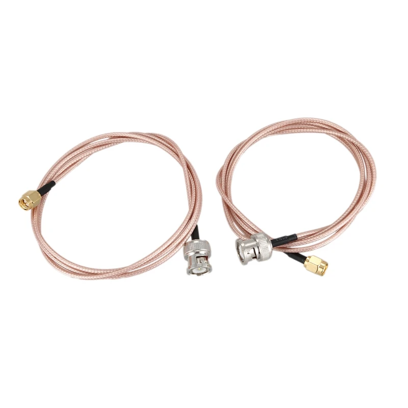 

2PCS 39-inch SMA male to BNC Male Adapter Connector RF coaxial Pigtail cable