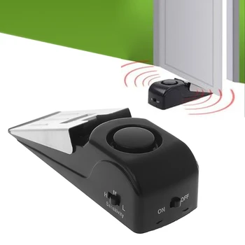 

Door Stop Alarm 125db Door Block Vibration Alarm For Traveling Security Stopper