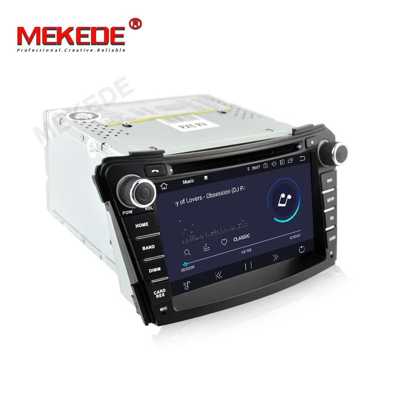 Sale Android 9.0 2din Car Multimedia Player 7" Touch Screen Autoradio Stereo For HYUNDAI i40 2012-2014 Support Rear View Camera WIFI 3