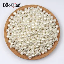 Beads Supplie Beadwork-Decoration-Accessories Hole-Garment Imitation-Pearl-Beads Sewing-Clothing