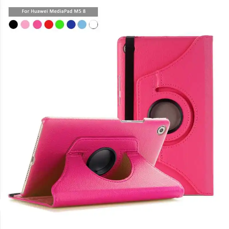 

Joomer 360 Rotation Flip Stand Leather 8.4"For Huawei MediaPad M5 8 Case For Huawei MediaPad M5 8 Tablet Case Cover