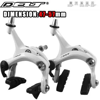 

MTB road fixed gear Cycling bike Bicycle brake caliper C brake side pull brake caliper arm length 47-57MM white Accessories