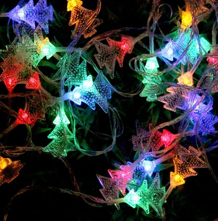 3M 20 LEDs Christmas Tree String Fairy Lights Battery Powered Hanging Ornaments Merry Christmas Decoration For Home New Year