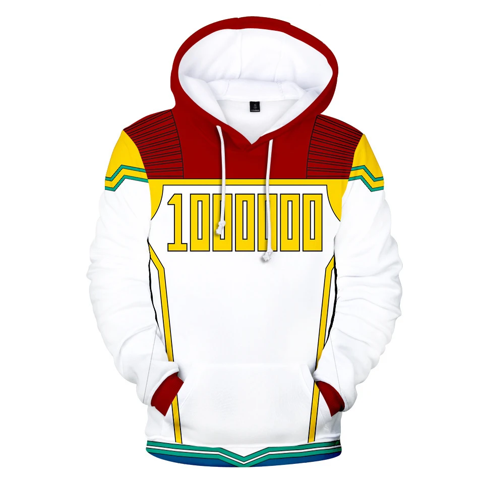 

Hot Sale 3D Anime My Hero Academia Fashion Hoodies Sweatshirts Cartoon Role Play My Hero College Hoodie Men' Casual Tops