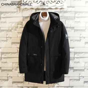 

Medium Length Money Cotton-padded Jacket Men's Wear Plus Fat Plus Size Fat Man Thicken Cotton-padded Jacket Winter Coat Men