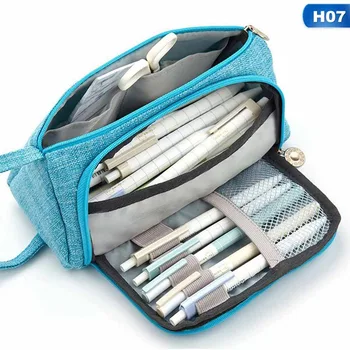 

New Super Pencil Case Kawaii Large Capacity Pencilcase School Pen Case Supplies Pencil Bag School Box Pencils Pouch Stationery