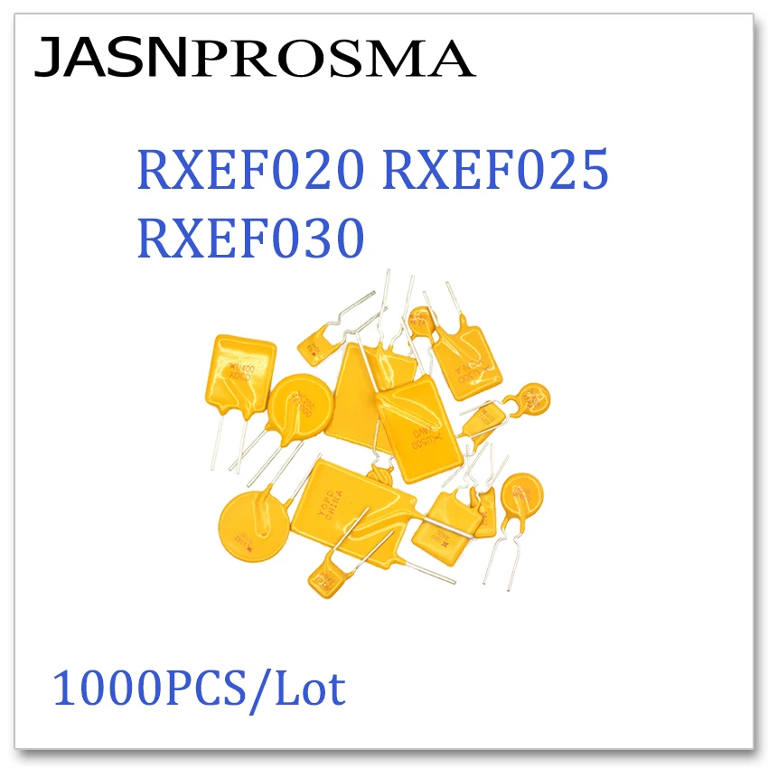 JASNPROSMA 1000 шт./лот RXEF020 RXEF025 RXEF030 XF020 XF025 72 в 0.2A 0.25A 0.3A PPTC предохранитель DIP сделано