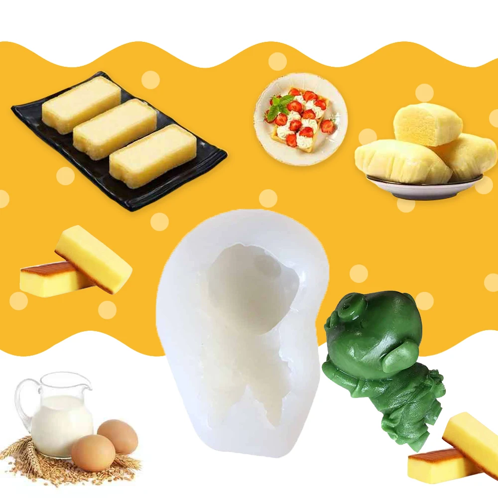 

Medium lazy pig sugar molds, silicone lace mold, DIY fondant cake mold chocolate candy mold kitchen baking utensils