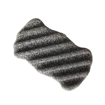 

4 Pcs Konjac Sponge Body and Facial Sponge Exfoliator Cleansing Sponge for Skin Care (Black)