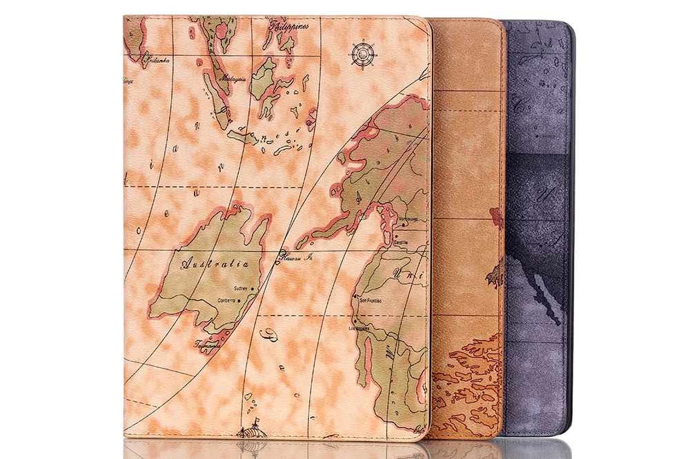 

SAMSUNG Galaxy Tab S 10.5 T800 Tablet Computer Covers SM-T805C Leather Case Map Case
