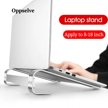

Oppselve Laptop Stand Aluminum Laptop Riser Holder Portable Ergonomic Notebook to 8-18 inch for MacBook Air Pro iPad Dell HP PC
