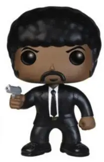 Funko Pop Movie Pulp fiction Jules Vincent Vega коллекция фигурок виниловая кукла модель игрушки - Цвет: no retail box