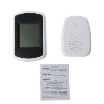 

Wireless Indoor and Outdoor Thermometer Multi-Precision Fashion Electronic Household Thermometer 77UD