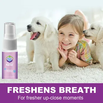 

Dog Breath Freshener Pet Oral Care Spray Teeth Cleaner Mouthwash Toothbrush Tooth Care VJ-Drop