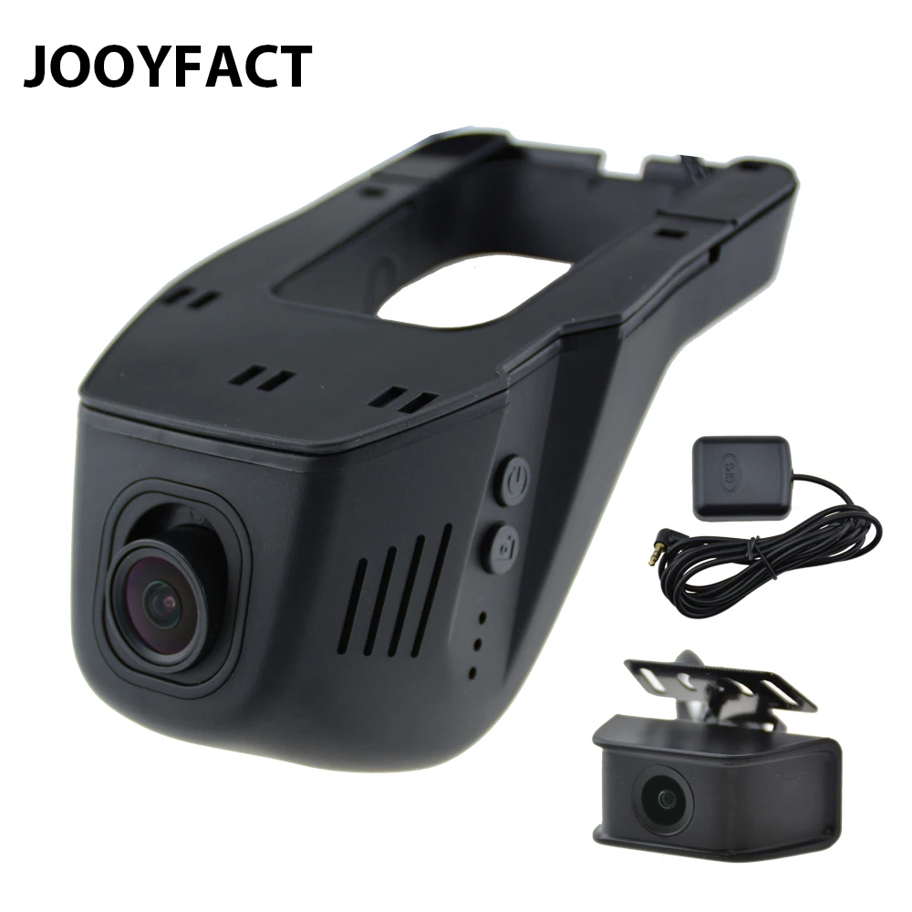 Автомобильный видеорегистратор JOOYFACT A9 с двумя объективами 1080P GPS регистратор