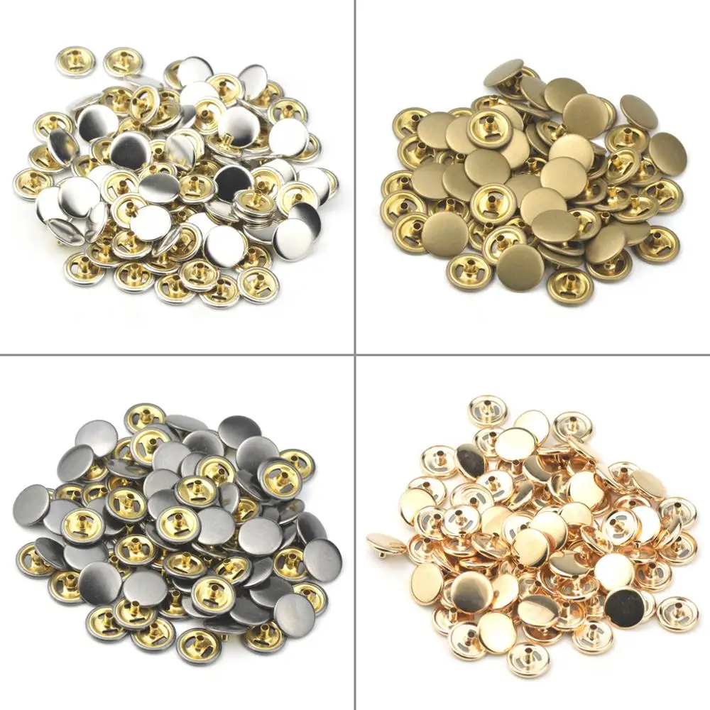KALASO #501 #503 Good Quality Brass Material Snap Fasteners Buttons Pressure Dies Mould Tool 12.5mm 15mm For DIY Craft Supplies 5