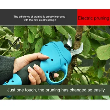 

Electric Pruner 25-30mm Branches 450w Lithium Battery Electric Pruning Shears Cordless Pruning Shears Garden Pruning Power Tool