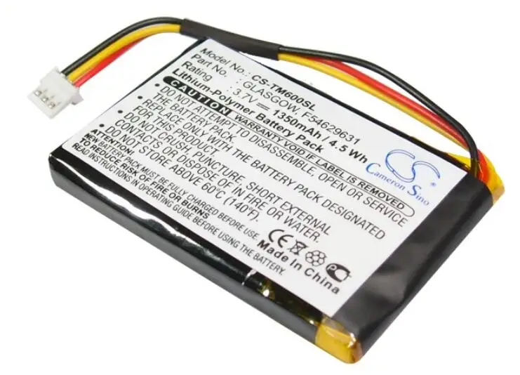 Cameron sino 1350mah аккумулятор для TOMTOM One V1 F54629631 GLASGOW gps, аккумулятор для навигатора