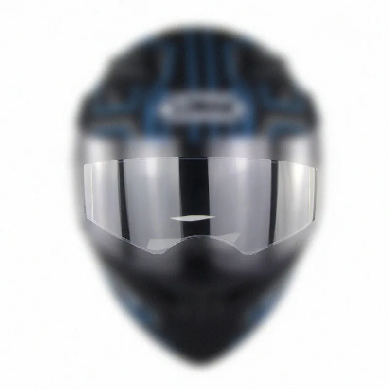 Патч-объектив Vizier для мотокросса Volledige Openface Helm Generieke очки для мотокросса гоночный мотор Capacete объектив противотуманная пленка R26