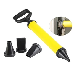 Pistolet à calfeutrage Portable, pompe à chaux, pulvérisateur à mortier, outils de remplissage avec 4 buses 