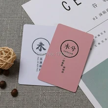 Лояльность Золотой логотип ВИП-подарок ПВХ визитная карточка для роскошного использования магазина