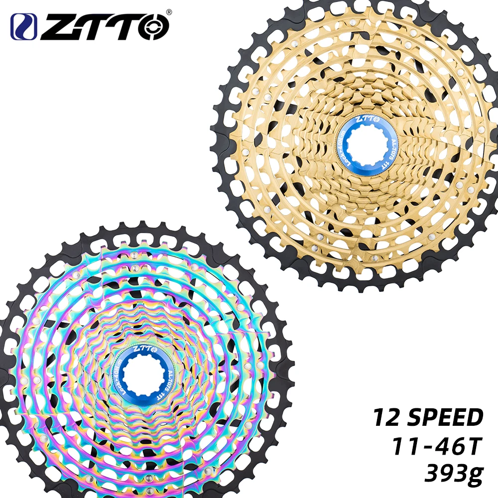 Велосипедная кассета ZTTO MTB 12 Скоростей 11 46t сверхлегкая Звездочка s k7 свободное
