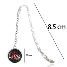 Я пришел, что у вас может быть жизнь-Джон 10:10 Закладка Книга-Библейский стих кулон-обильная жизнь-Писание-дать вам жизнь