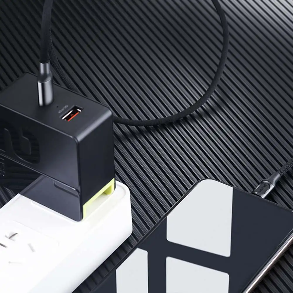 Кабель ROCK A1 USB C к L для iPhone X XS 8 18W PD Быстрая зарядка usb type C кабель для передачи данных для M USB шнур
