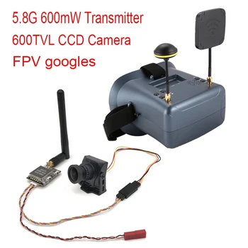 

Easy to use 5.8G 600mW Transmitter + CCD 600TVL 5.8G FPV Camera + LS-008D FPV Googles With DVR For RC fpv racing drone car
