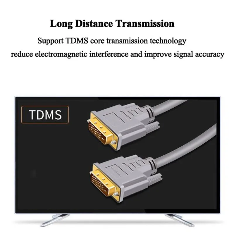 Anmck кабель DVI DVI-D кабель со штыревыми соединителями на обоих концах для подключения видео кабель 1080P HDMI, DVI 24+ 1 Dual Link Адаптер 3 м 5 м 10 м 15 м для HDTV проектора Кабо-DVI-D