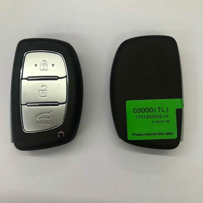 Новый трехкнопочный флэш ключ 433 МГц HITAG3 чип для Hyundai Tucson 95440D3000 OEM без лезвия|Ключ