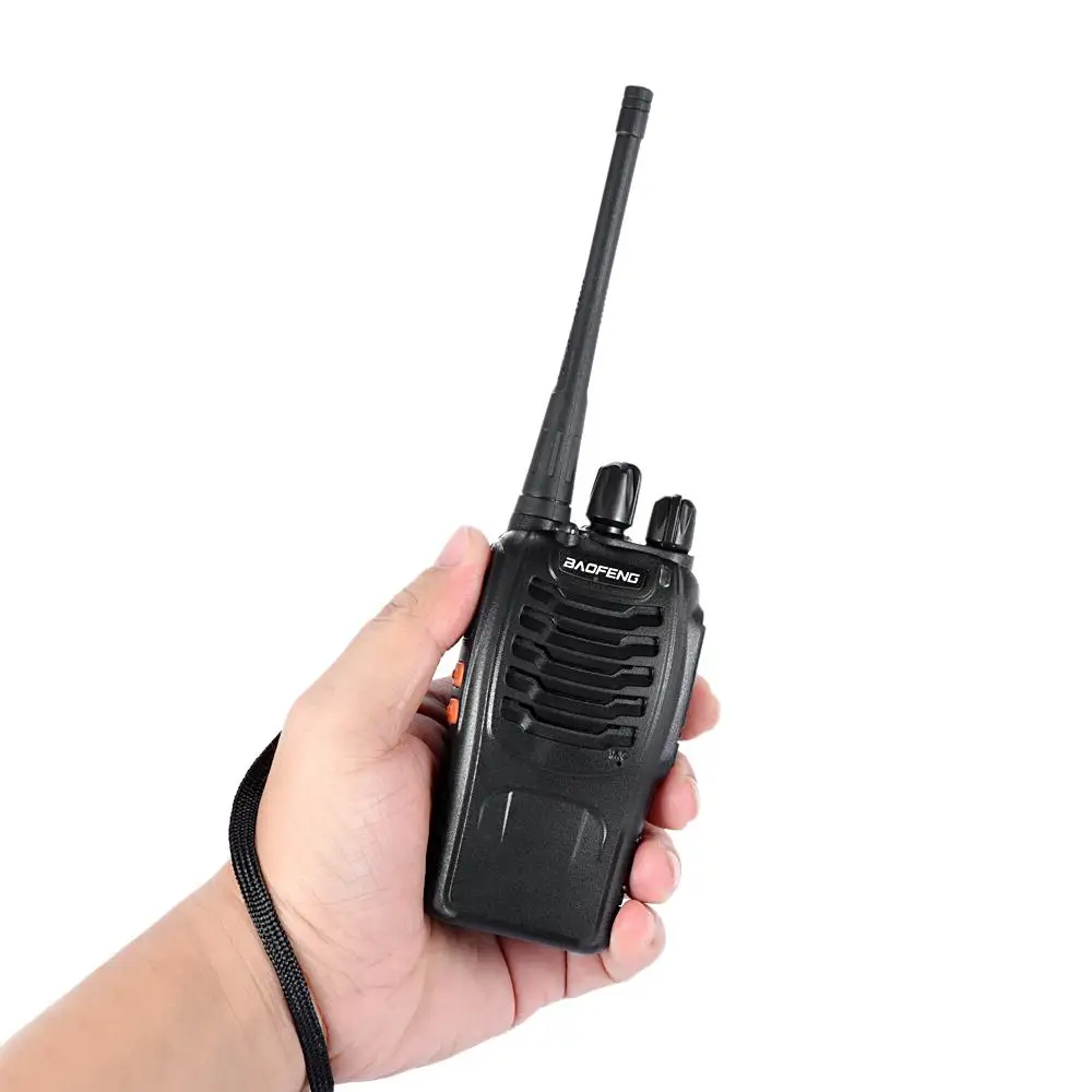 BAOFENG BF-888S рация UHF двухстороннее радио baofeng 888s UHF 400-470 МГц 16CH портативный приемопередатчик с наушником