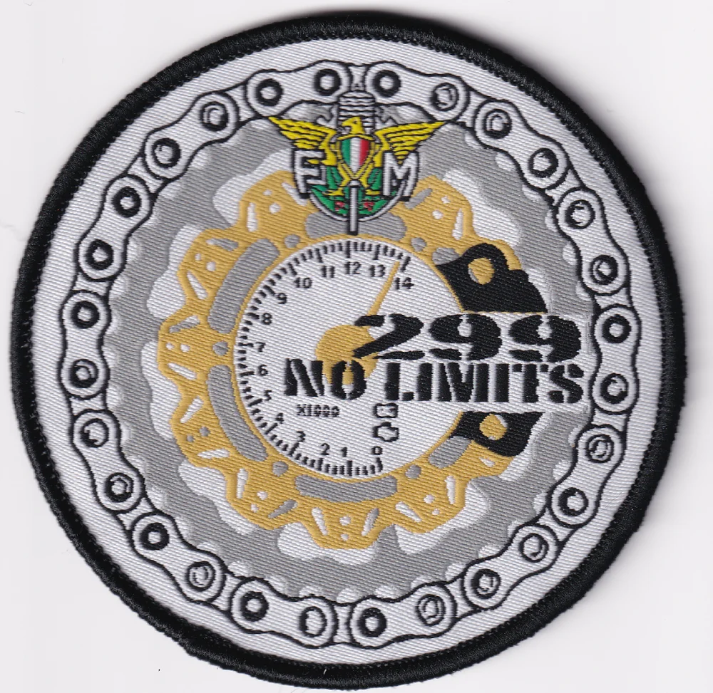 

Custom display of woven label patch: no1 imits