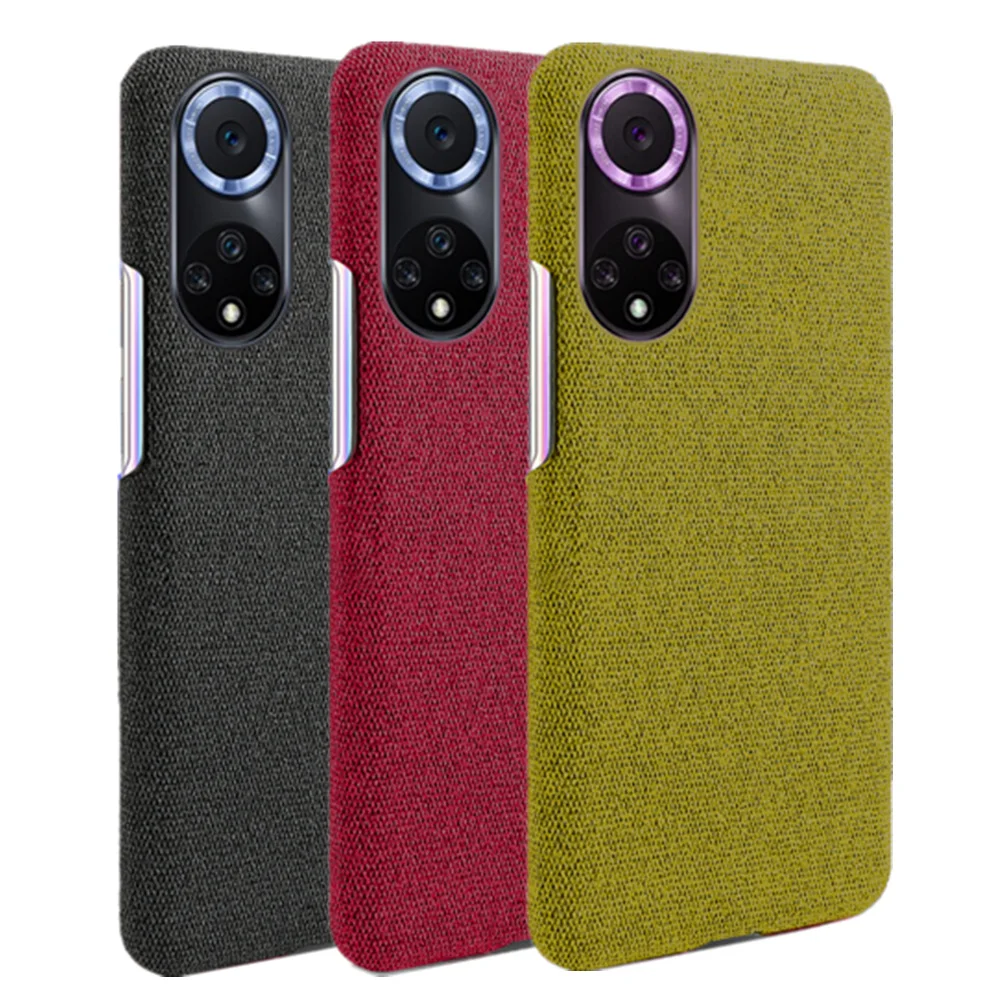 Luxury Cloth Texture Fitted Case for Nova Series Smartphones