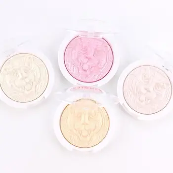 

4 Color Highlighter Powder Palette Facial Makeup Shimmer Brighten Long Lasting Waterproof Highlight Contouring Cosmetics TSLM1