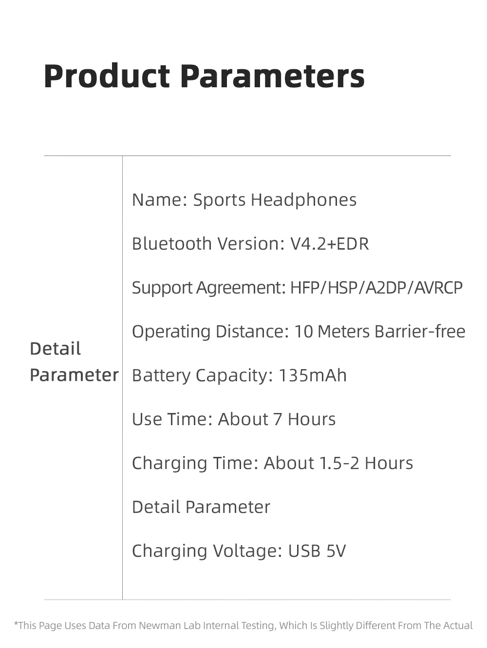 Спортивные Bluetooth наушники, беспроводные, 4,2, стерео, с картами, сзади, крепится на шею, гарнитура, магнитная, против пота, HD вызов, для iPad, ноутбука