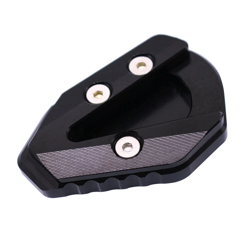 Для Yamaha YZF R6 ЧПУ подножка Sidestand расширение увеличитель ножной пластины Pad - Цвет: Black