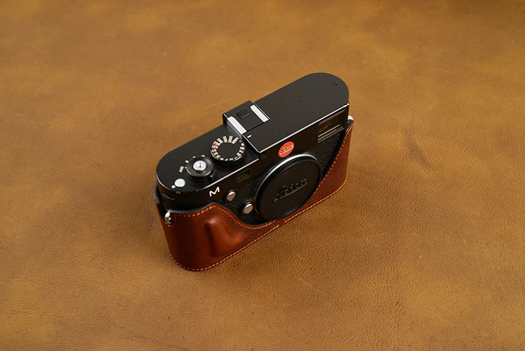 Чехол для камеры ручной работы из натуральной кожи Половина корпуса Leica M240 M240P MD