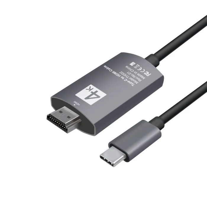 USB-C type-C до 4K HDMI кабель HDTV адаптера для samsung S9 Note 8 Macbook Pro LHB99
