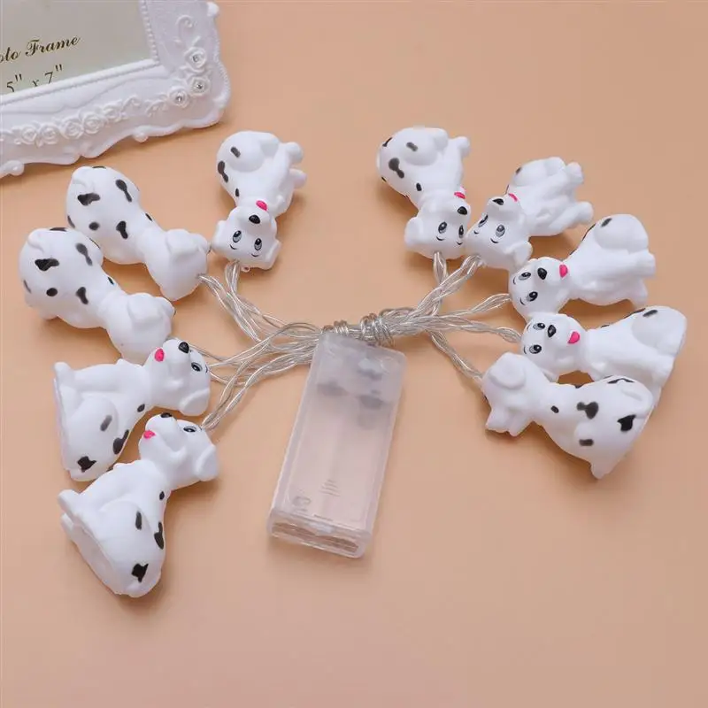 10 LED String Lights Decorative Puppy Shaped Night Light Cute Illumination Party Decoration For Children Room Home Dining