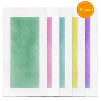 

Face Body Hair Removal Remover Depilatory Cold Wax Strips Papers Waxing Nonwoven Paper Leg Body Face Epilator Set