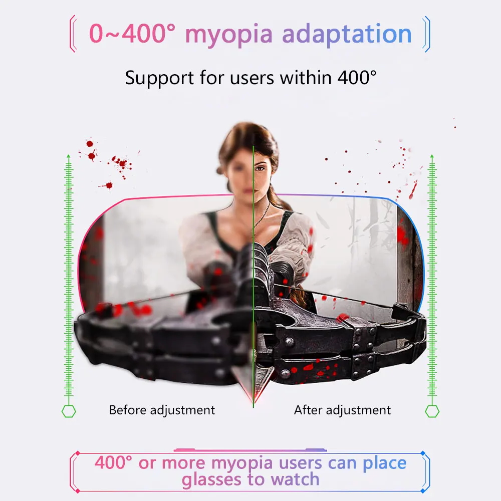 Путешествия 3D VR очки VRPARK Очки виртуальной реальности многофункциональный мобильный телефон VR гарнитура очки на голову