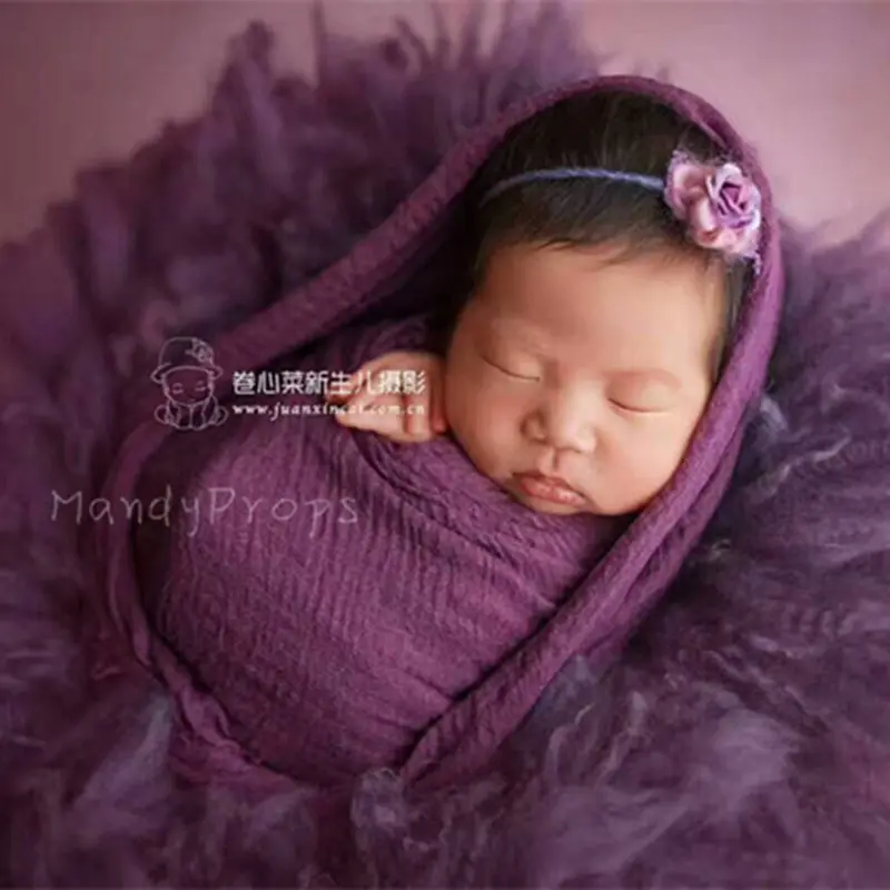 Woolen Blanket Felt Backdrop Basket Filler Newborn Backdrop Photo Props