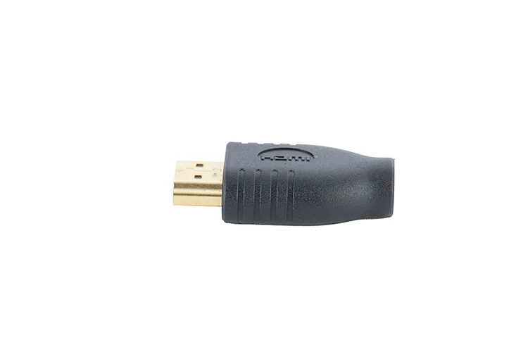 Профессиональный HDMI конвертер Черный Стандартный HDMI мужской тип A к Micro HDMI Тип D гнездо адаптера Mayitr